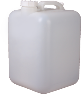 10 Liter (2.64 Gallon) HDPE Jerrican (Pack of 5)