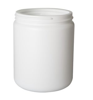 89 mm SP400 HDPE Canisters - 20 oz (No Label Bead)