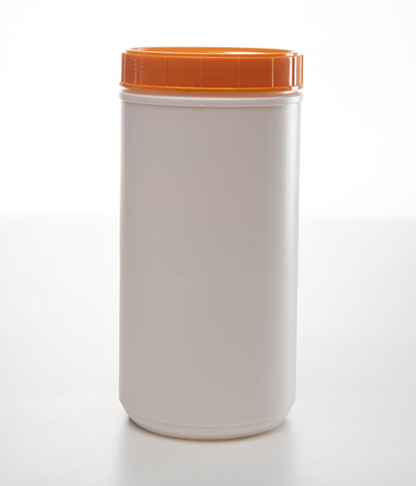 120 mm Triple Lead HDPE Canisters – 76 oz - Priority Plastics