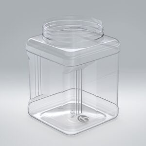 16 oz. Clear PP Plastic Round Tamper Evident Container, 110mm