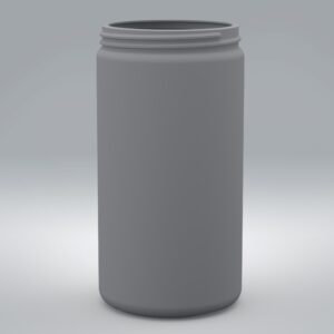 89 mm 5 TPI Single Lead SP400 HDPE Canisters - 40 oz (Straight Wall)